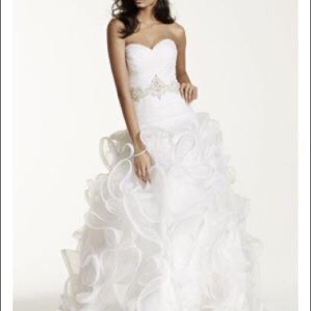 Davids Bridal swg492 wedding dress